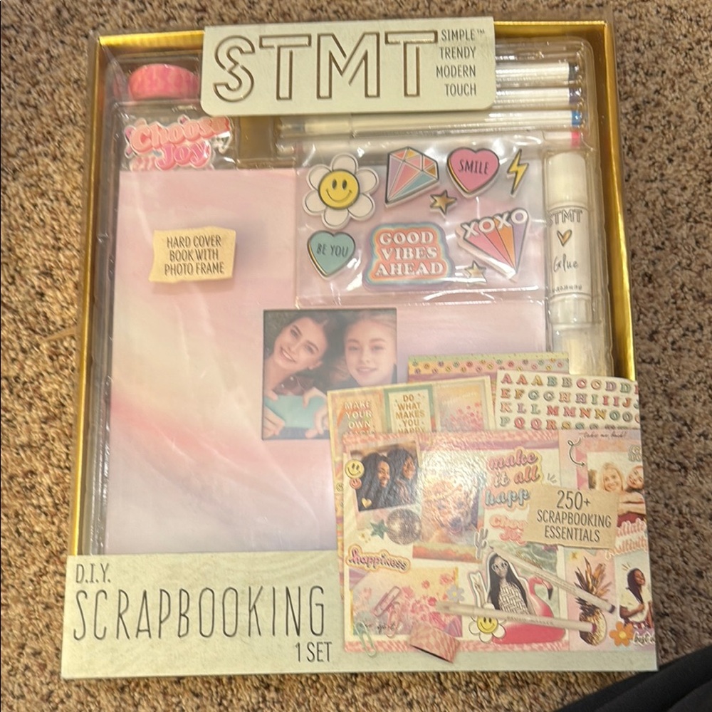 DIY Scrapbooking Set - Pink